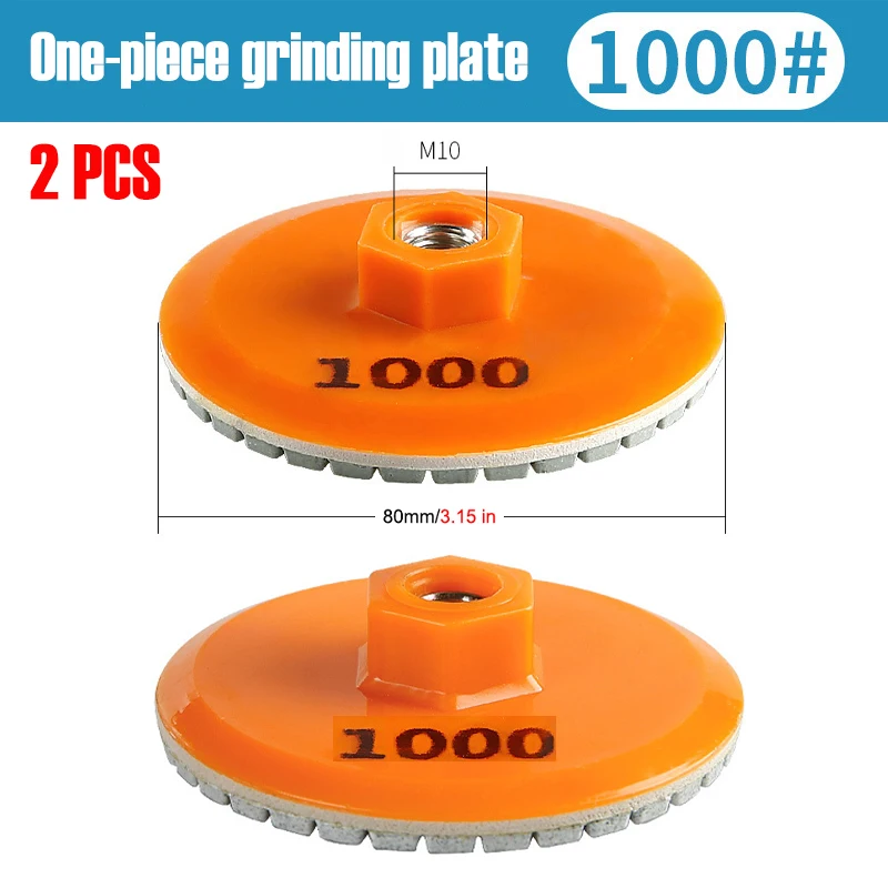 Ceramic Tile Trimming and Polishing Disc - 80mm Chamfering & Edge Grinding Blade