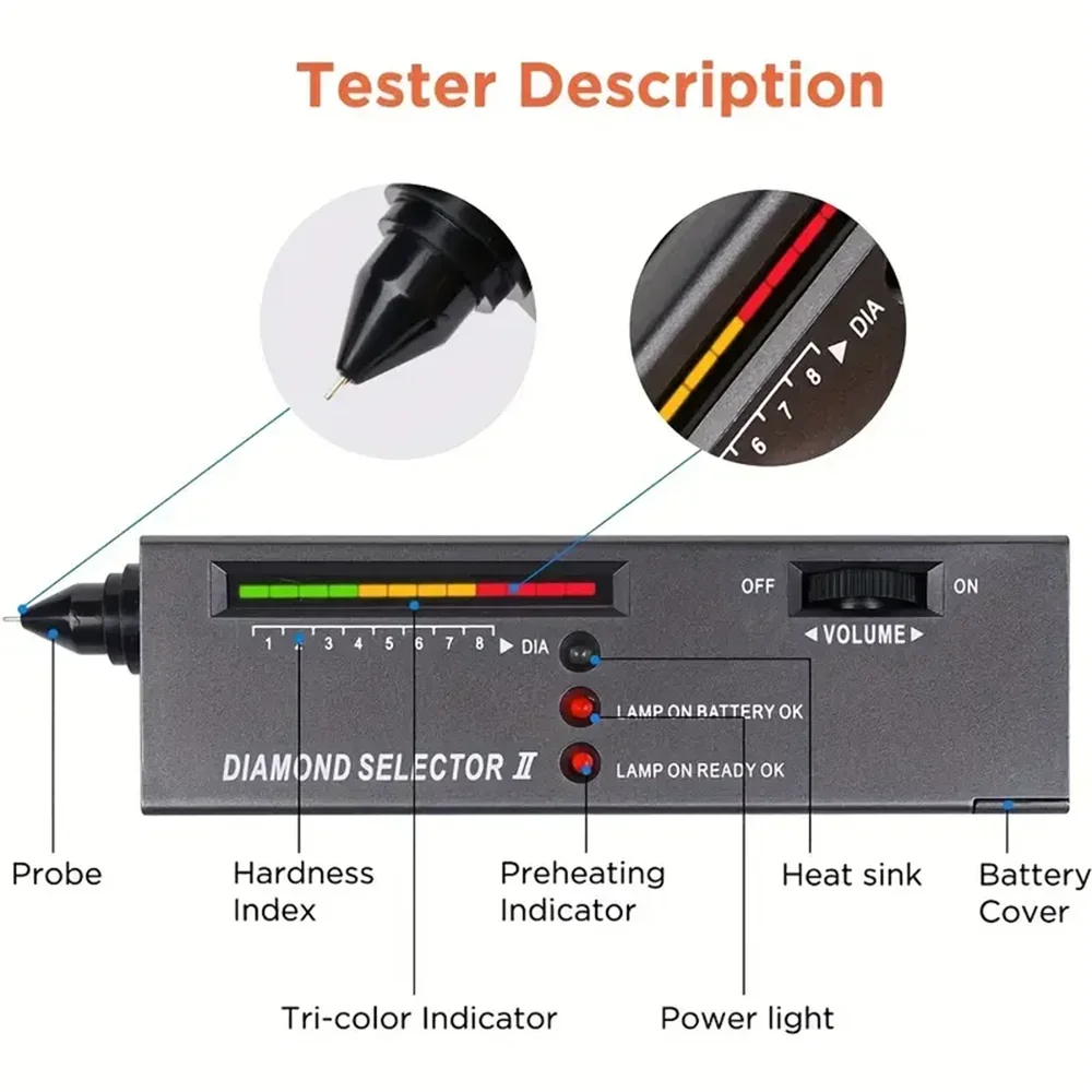 Hardness Identification Instrument High-Precision Thermal Conductivity Meter Drilling Pen Hardness Tester