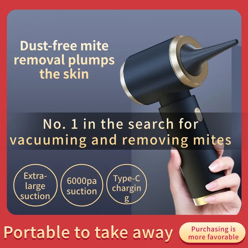 Vacuum Cleaner 9000Pa 4-IN-1 Car Vacuum Cleaner Wireless Handheld Blowing Suction Integration High-Power Car Cleaning