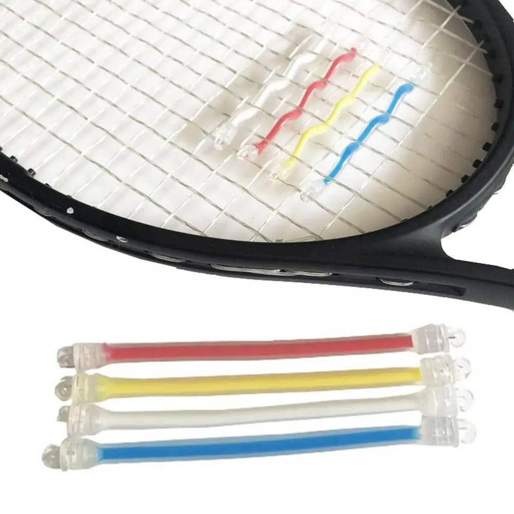 Long Tennis Racket Vibration Dampeners Double Hook Damper Shockproof