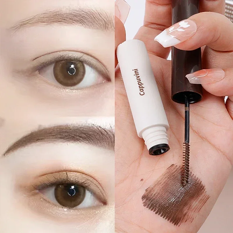 

Long Lasting Natural Liquid Dyeing Eyebrow Cream Waterproof Quick Drying Brown Grey Brow Tattoo Pigments Beauty Makeup Cosmetics