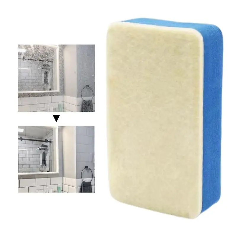 

Automatic Window Oil Film Cleaner Wool Felt Sponge Polishing Pads Glass Sponge Wipe Windscreen Cleaner Car Oil Film Cleaner Car