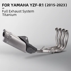 FOR YAMAHA YZF R1  r1/M1 titanium full exhaust system 2015-2023