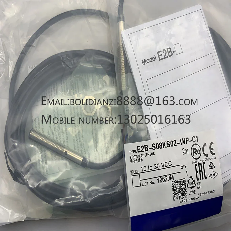 주식 근접 스위치 센서, E2B-S08KS01-WP-B1 E2B-S08KS01-WP-B2 C1 C2 WZ-B1, 신제품
