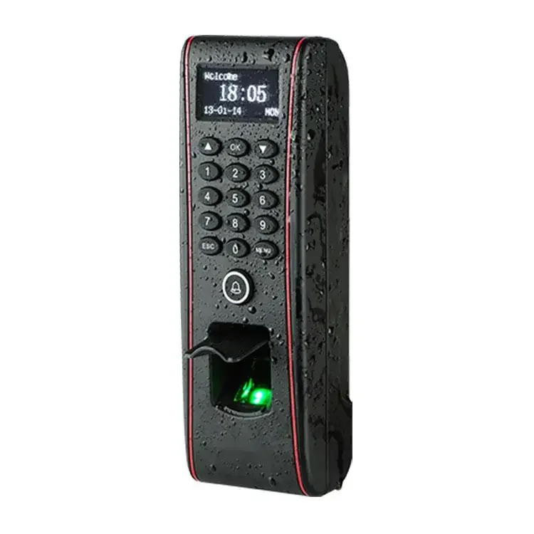 

ZKT TF1700 IP65 Waterproof Outdoor Smart Biometric Fingerprint Access Control & Time Attendance System With Free ZK Software