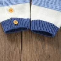 Winter Baby Rompers Clothes Autumn Full Sleeves Newborn Boys Girls Sweaters Jumpsuits Knitted Spring Outwear Infant Outfit 0-18m 5