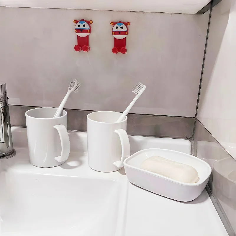 1pc Double Layer Drain Soap Box Easy Clean Keep Soap Dry Non Slip Bottom Household Bathroom Drain Storage Rack Dish Holder