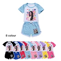 O-Olivia Cool R-Rodrigo Girl Pajamas Kids Clothing Boys T Shirt Shorts Set Boys Clothes 2-16Years Child Teenage Kids Sport Shirt 1