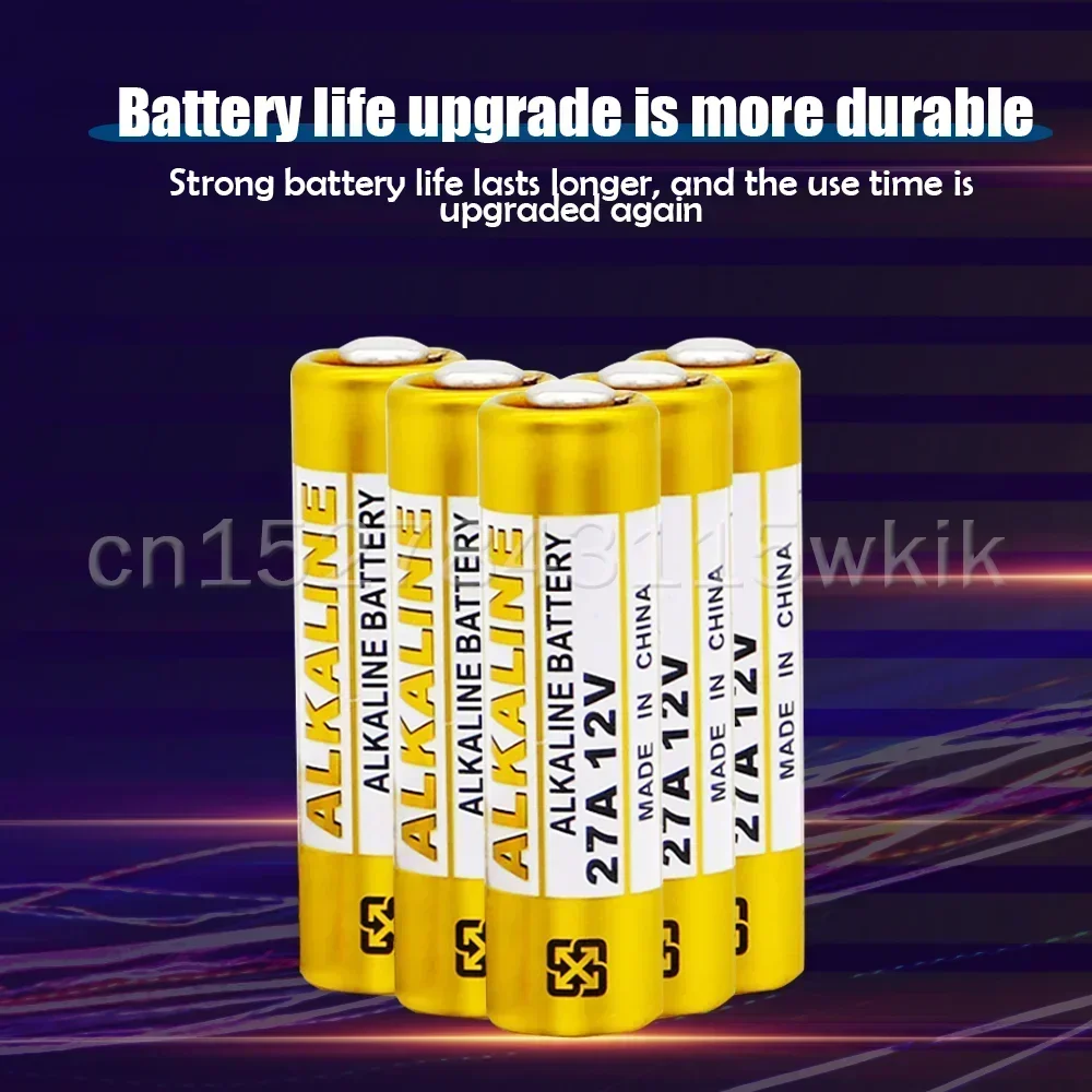Alkaline Battery 12V A27 27A G27A MN27 MS27 GP27A L828 V27GA ALK27A A27BP K27A VR27 R27A Alarm Remote Control Dry Cell 5PCS alkaline battery disposable battery