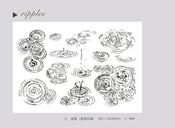 Vintage Butterflies Clear Silicone Stamps for DIY Scrapbooking and Decorative Albums (PURPLE)