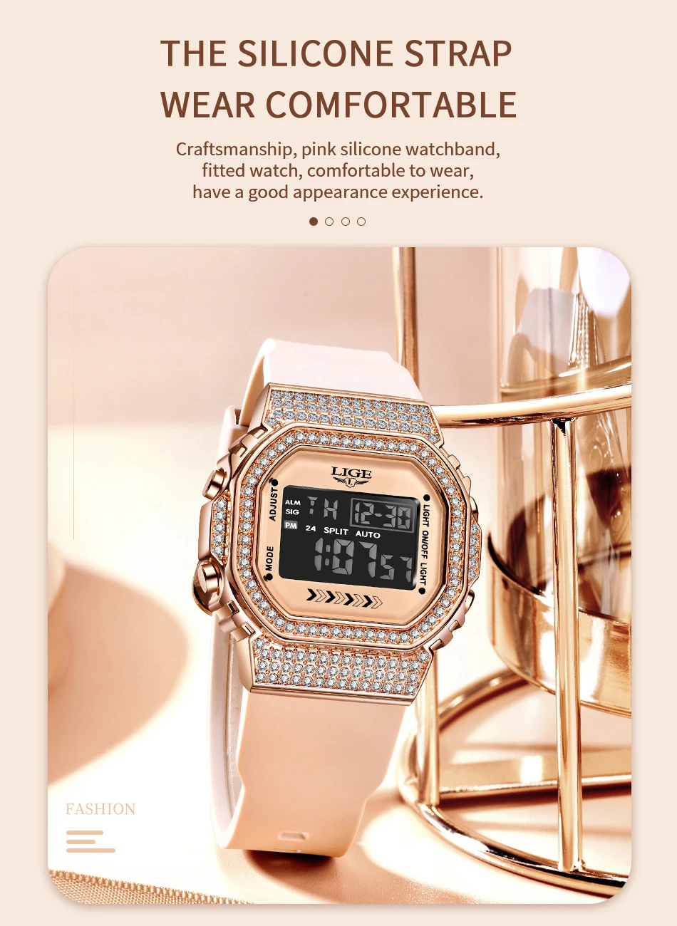 Women's Digital Sports Watch