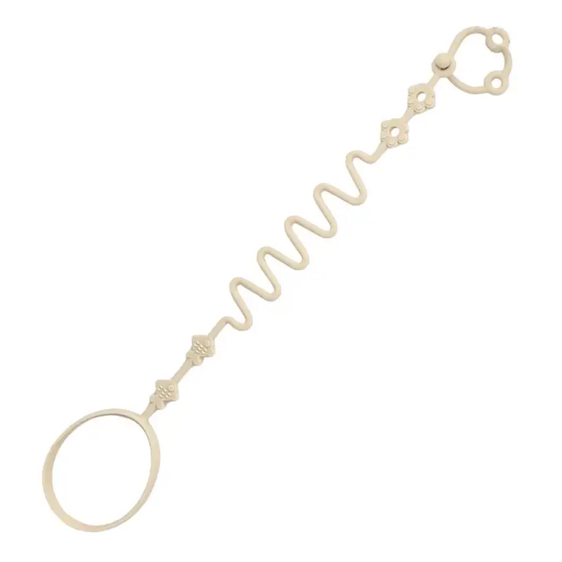 

Silicone Pacifier Chain Pacifier Clip Teether Holder Chain Adjustable Silicone Safety Strap Nipple Holder Teether Straps