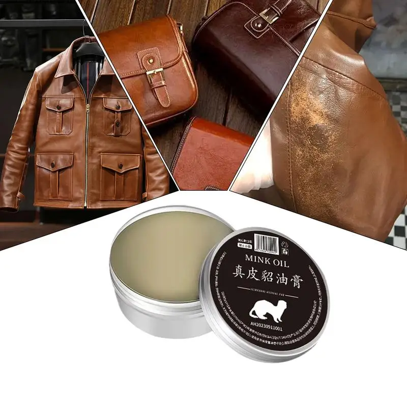 Premium Leather Care & Maintenance Cream for Shoes, Bags, and Interiors