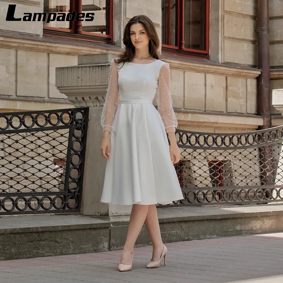 Vestido Novia Vestidos Elegantes Para Matrimonio Civil Cortos