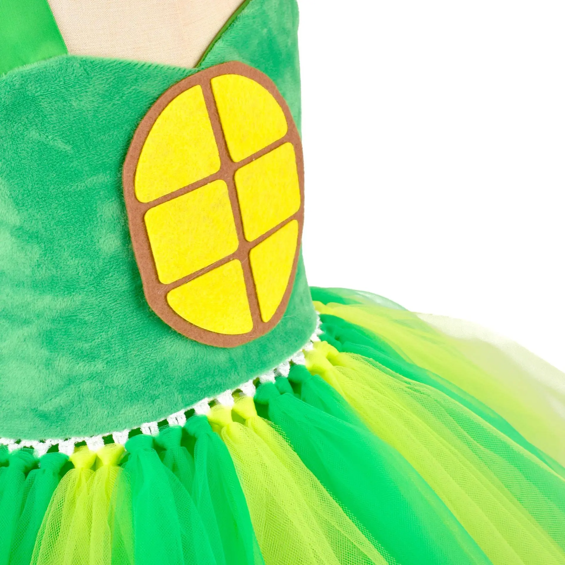 Girls Little Turtles Animal Characters COS Dress Halloween Party Dress Up Costumes cosplay costume kids girls dress halloween dress outfit