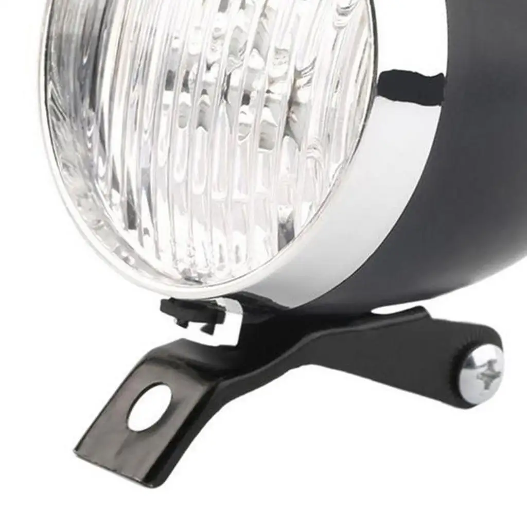 

2/3 Bike Light Set Super Bright 3 LED Bicycle Front Lights and 2 Mode Black