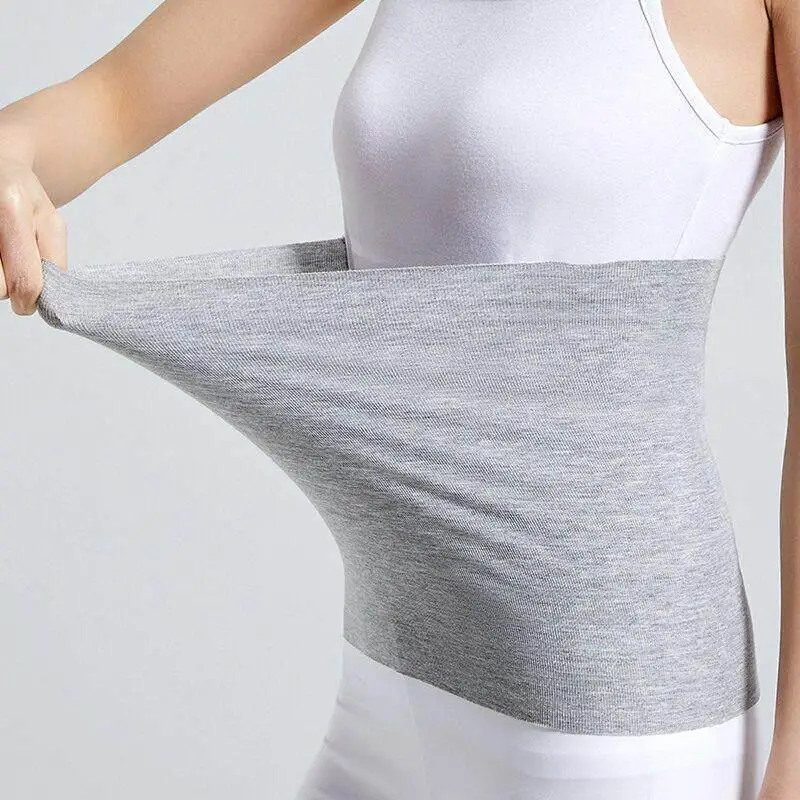 중년 및 노년층을 위한 탄력 있고 통기성이 좋은 따뜻한 허리 보호 벨트, 얇은 4계절용 허리 및 위 보호 벨트