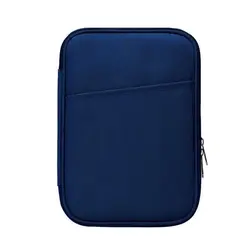 Universal 6-8 Inch Anti-Scratch E-Reader Storage Sleeve - Wear-Resistant Nylon Tablet Bag - 6-6.8 inch (Dark Blue)