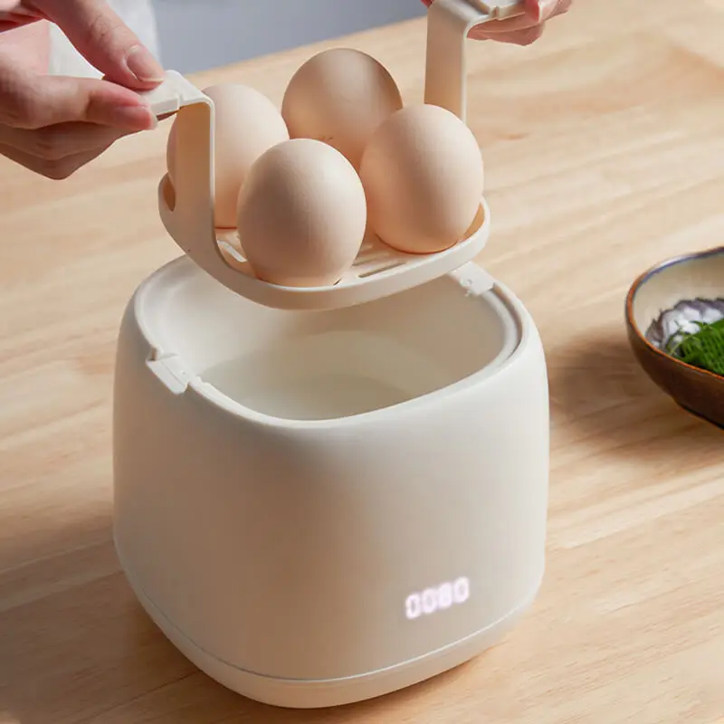 

Electric Egg Boiler Smart Egg Cooker Breakfast Machine Multicooker Steamer Automatic Egg Custard Steaming Cooker 220V