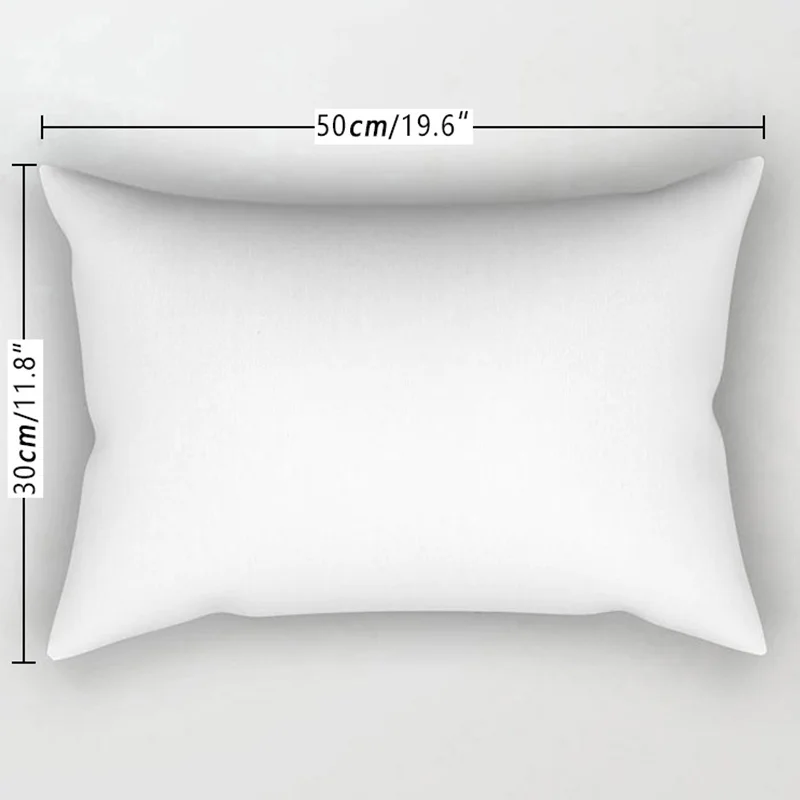 Description Picture 2 of itemGeometry Cushion Cover 30x50 Polyester Pillowcase Decorative Sofa Waist Cushions Pillowcover Home Decor Yellow Blue Pillow Cases