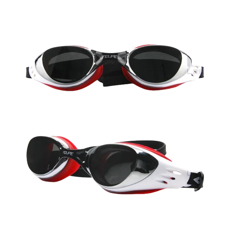 Professional Swimming Goggles Men Women Electroplate UV400 Waterproof Eyewear Silicone Anti Fog Water Diving Pool Glasses 3