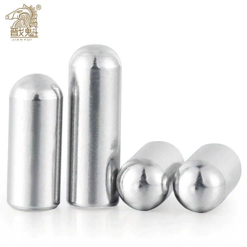 Cylindrical Locating Dowel Pin 10-50pcs 304 Stainless Steel m0.6-M6