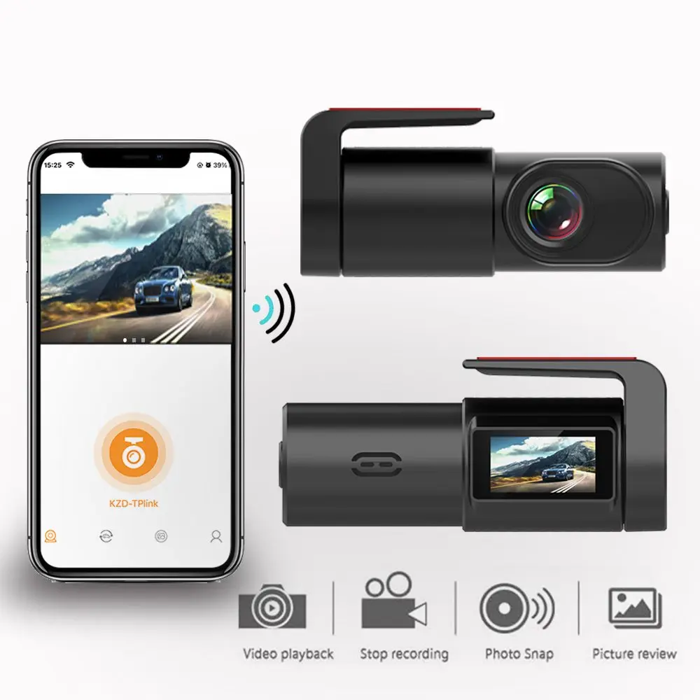 MiniHiddenCarCameraDashcamforcarsRecorderBuiltinWiFiwith