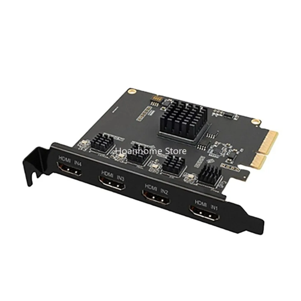 

PCIe Video Capture Build-in Card High Speed+Quality New Arrival for you 4Port HD
