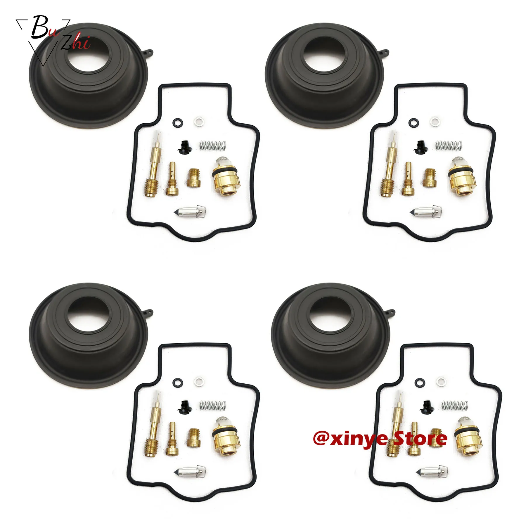 Carburetor Repair Kit Needle Valve Gasket Kawasaki Zzr 1100