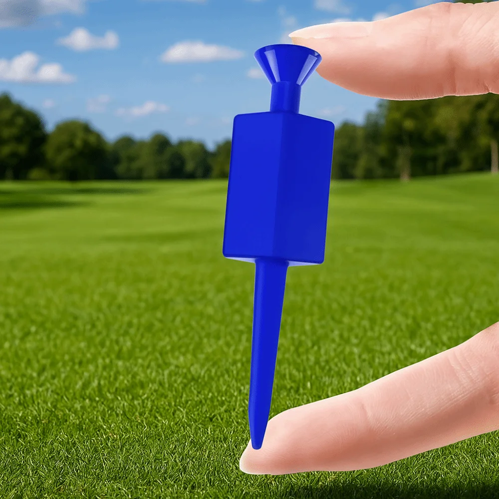 Description Picture 5 of item12pcs Multi-Color Golf Ball Pegs Precise Swing Enhance Distance Flat Ball Pegs Replacement Anti-loss Golf Tee Swing Improvement