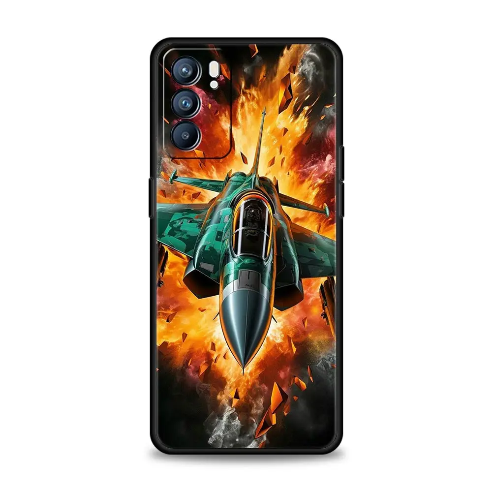 Aviation-Themed Fighter Planes Phone Case Cover