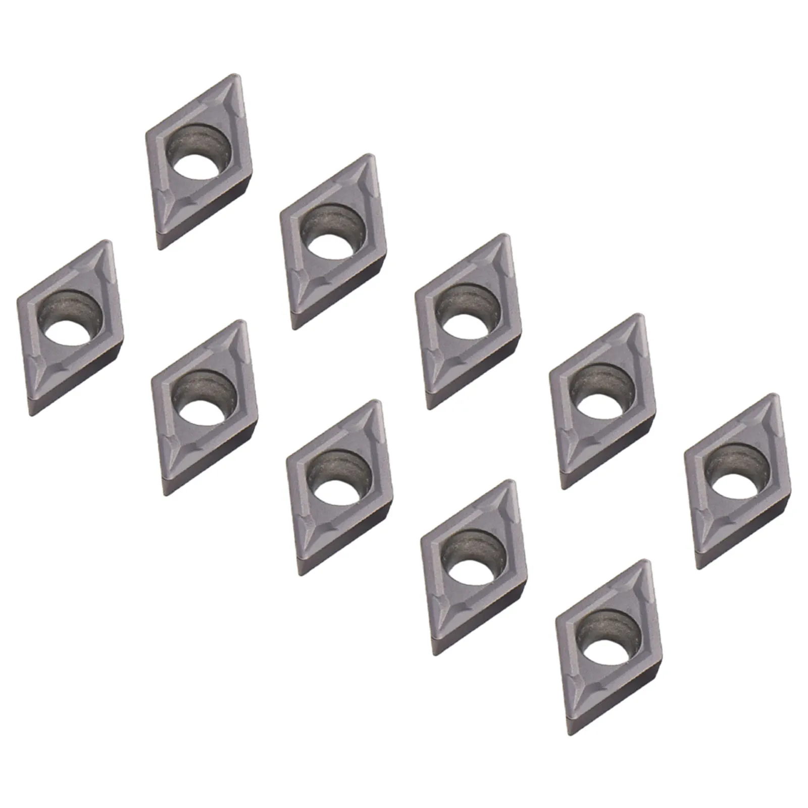 

Твердосплавные пластины для токарного станка DCMT21 51 DCMT070204 VP15TF, 10 шт.