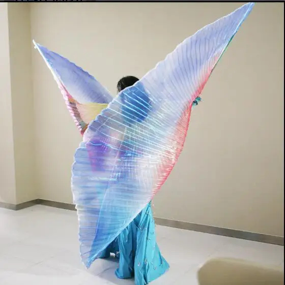 

Belly Dance Costume Colorful Wings Oriental Wings Glowing Stage Performance Props Women