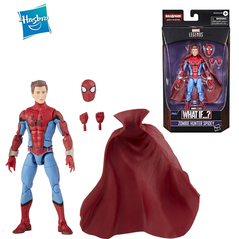 

New Marvel Legends Avengers Hasbro Zombie Hunter Spidey Premium 6 Inch Action Toy Accessories Model Toy
