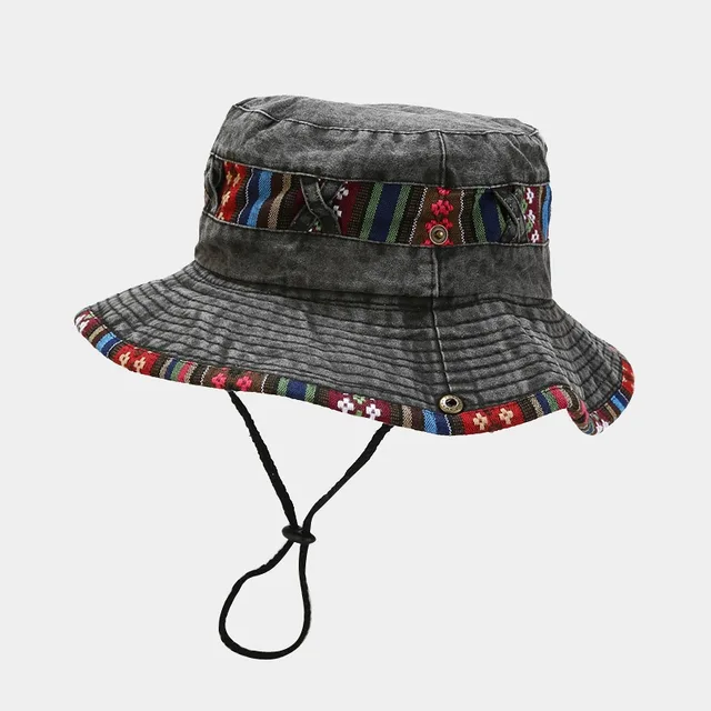 2022 Green Khaki Forest Bucket Hat with 