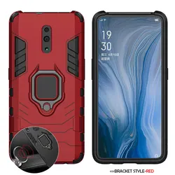 Durable Anti-Shock Protective Phone Case Cover for OPPO R15 Pro (F7Red)