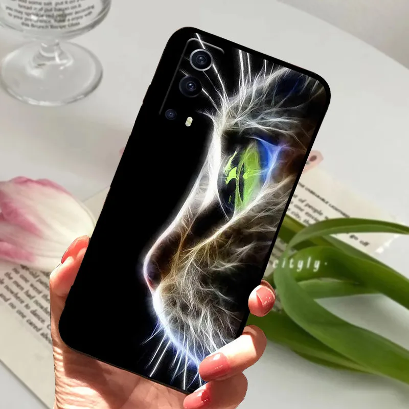 Silicone Shockproof Soft TPU Phone Case with Cartoon Design