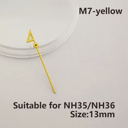 Green Luminous Watch Hands - 13mm Replacement Parts (M7)