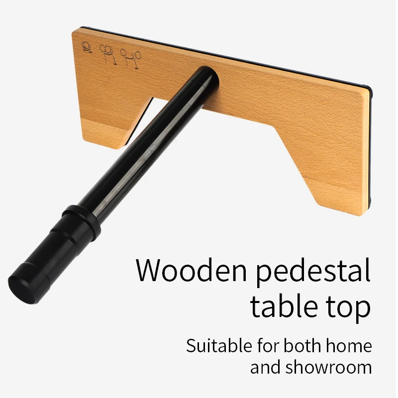 Aceoffix Display Parking Rack For Brompton Repair Rack Wood Veneer Aluminum Alloy Base