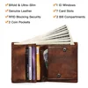 Bussiness Genuine Leather Mens Wallet with Coin Pocket Bifold Wallet for Men 3