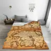 Map Of Tamriel - Elder Scrolls Iv Oblivion Blankets Flannel Super Soft Sofa Throw Blankets For Couch Bedding Throws Bedspread 4