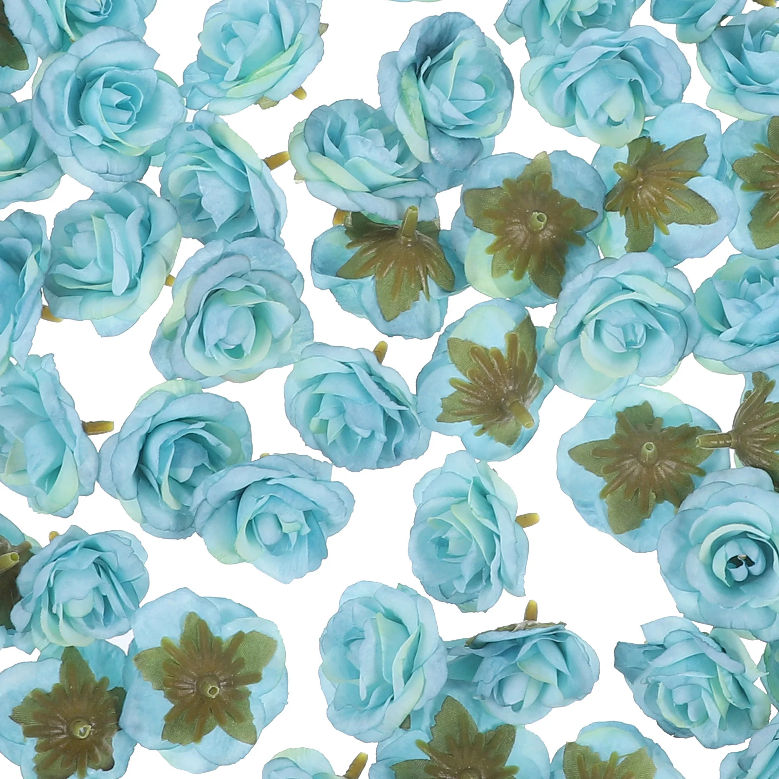 

100pcs Flower Wall Flower Heads DIY Crafts Bouquet Flower Heads Home DIY Floral Decor