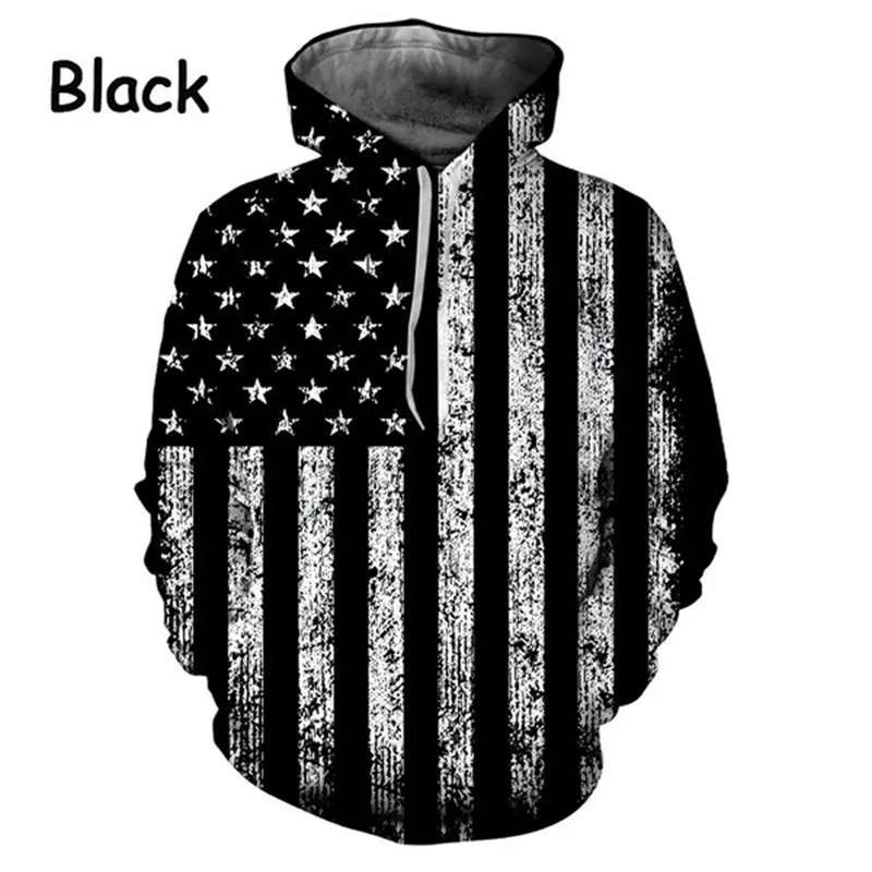 thumbnail image 1 of Sudadera con capucha con estampado 3D de la bandera estadounidense para hombre, sudaderas personalizadas para hombre, sudaderas de talla grande, novedad en sudaderas y sudaderas, 1 of 4