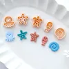Cute Octopus Turtle Starfish Polymer Clay Cutter 6