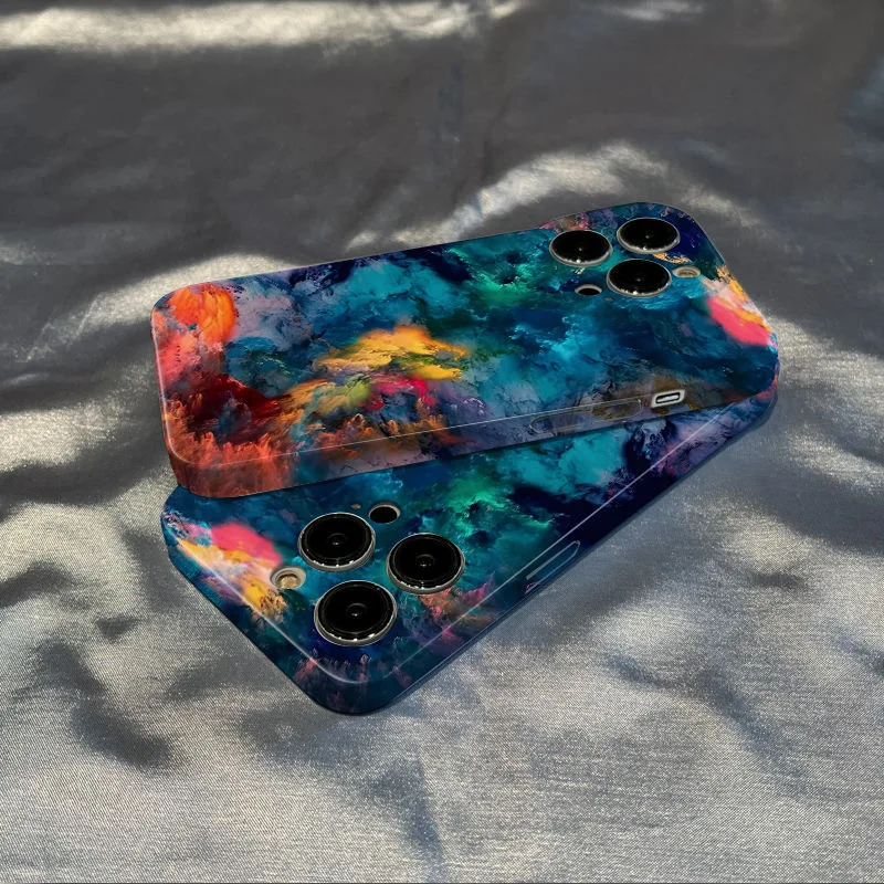 LuxuryColorfulGradualChangePhoneCaseForiPhone14131211Pro