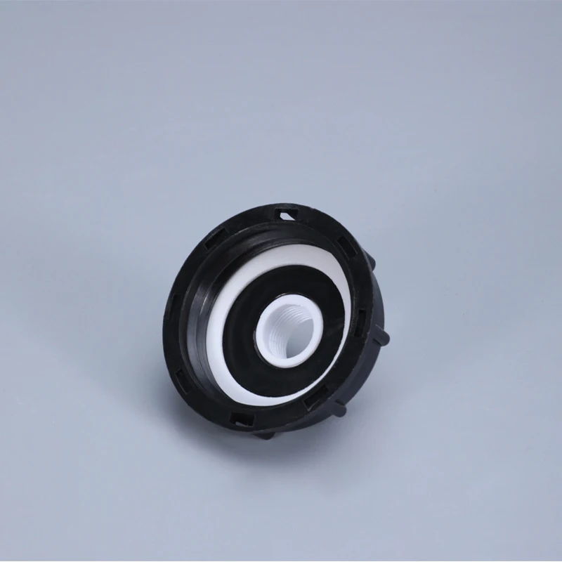 Durable Ibc Tank Fittings S60X6 Coarse Threaded Cap 60mm Female Thread To 1/2