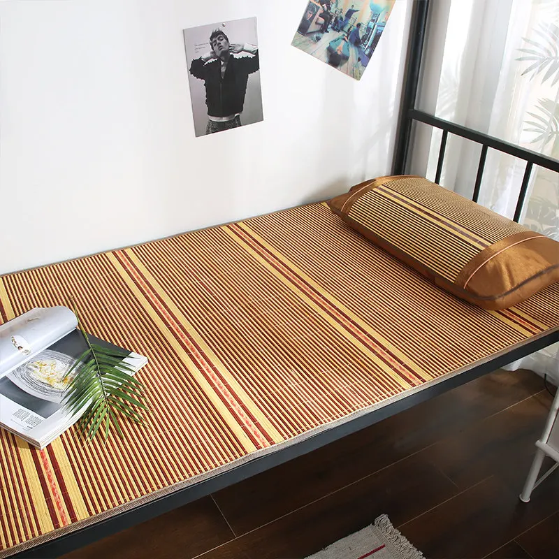 Materasso estivo in bambù a doppia faccia per letto singolo - immagine 4
