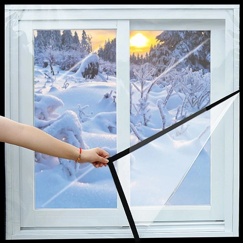 Window Heat Insulation Film Winter Indoor Windproof Warm Selfadhesive
