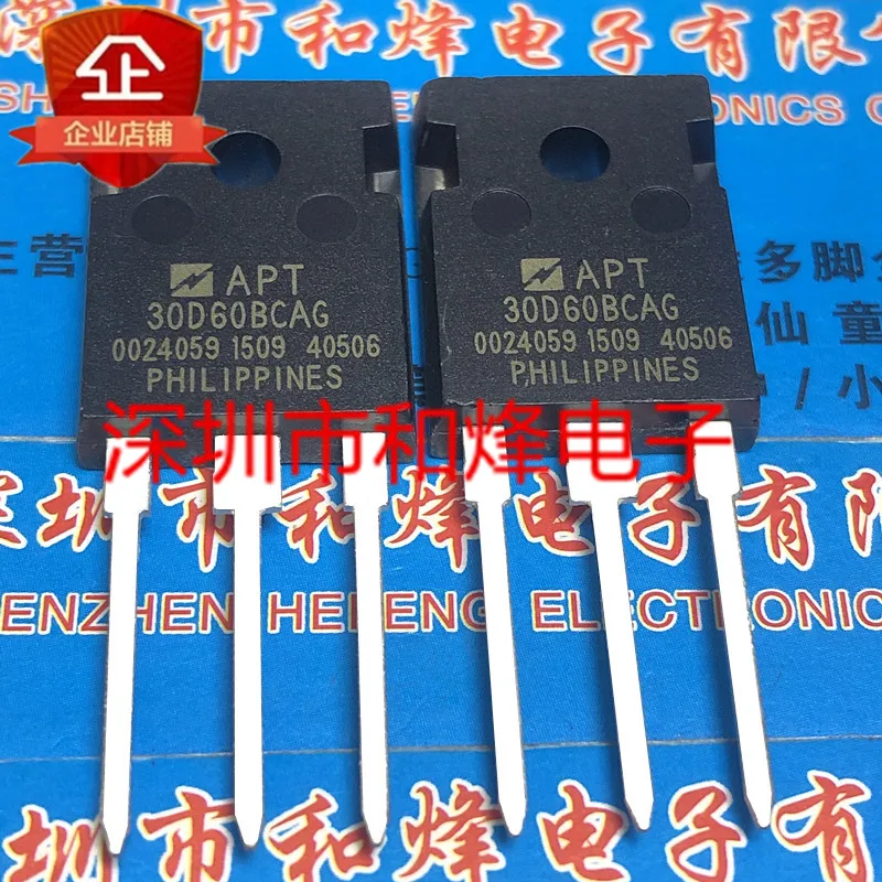 

Бесплатная доставка, APT30D60BCAG TO-247 600V 27A 20 шт.