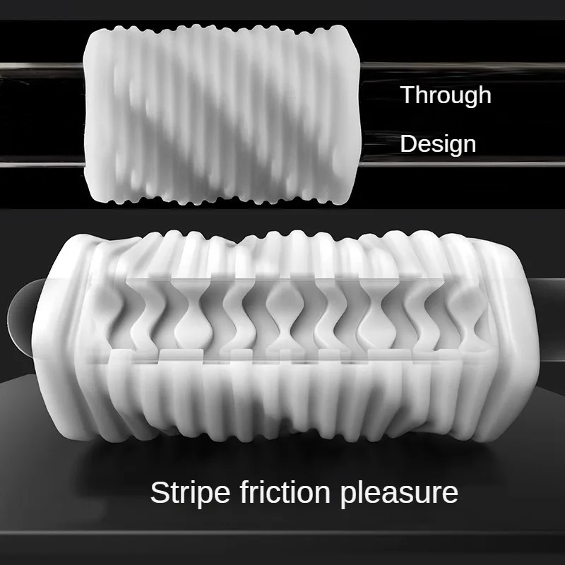 Small portable disposable through-manual spiral stockings airplane cup male penis exercise trainer SM